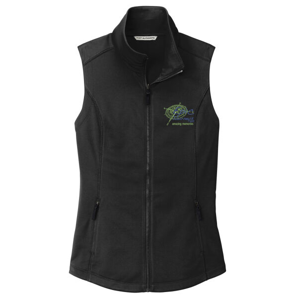 EMB - Ladies Collective Smooth Fleece Vest Thumbnail