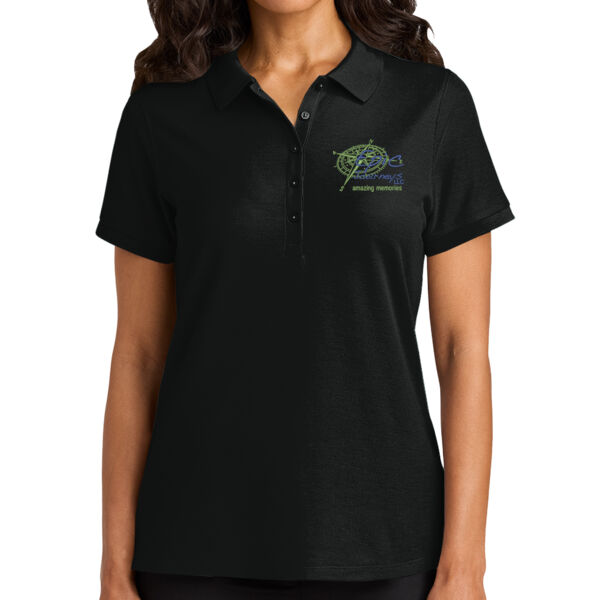 EMB - Women's Wearever Signature Pique Polo Thumbnail